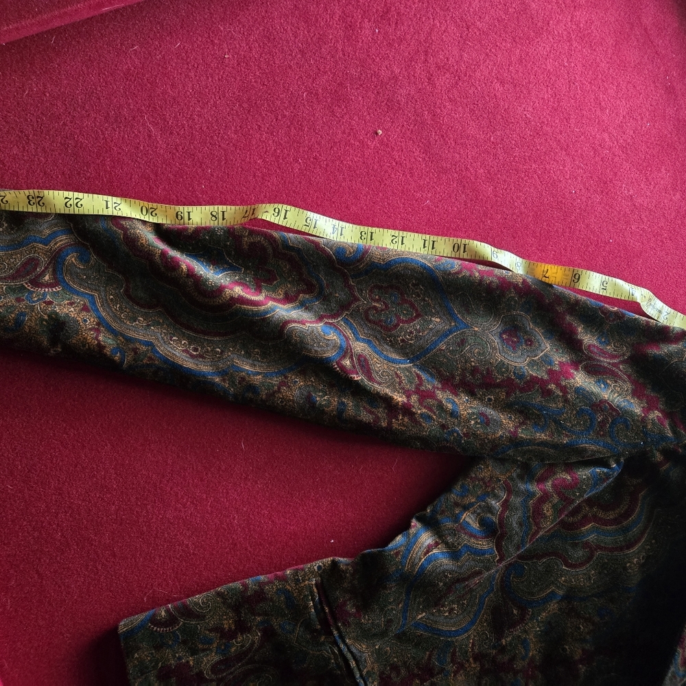 LAUREN BY RALPH LAUREN VELVET BLAZER (Tag Says P/M) - Picture 7 of 7